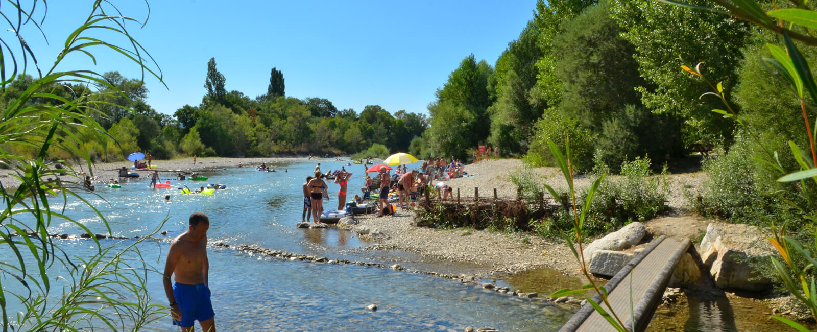 Dtente sur les plages