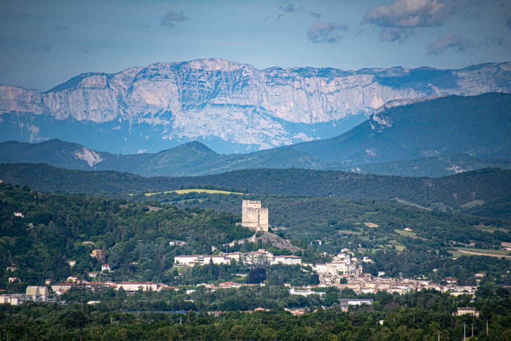 Tour de Crest dans la Vallée de la Drôme